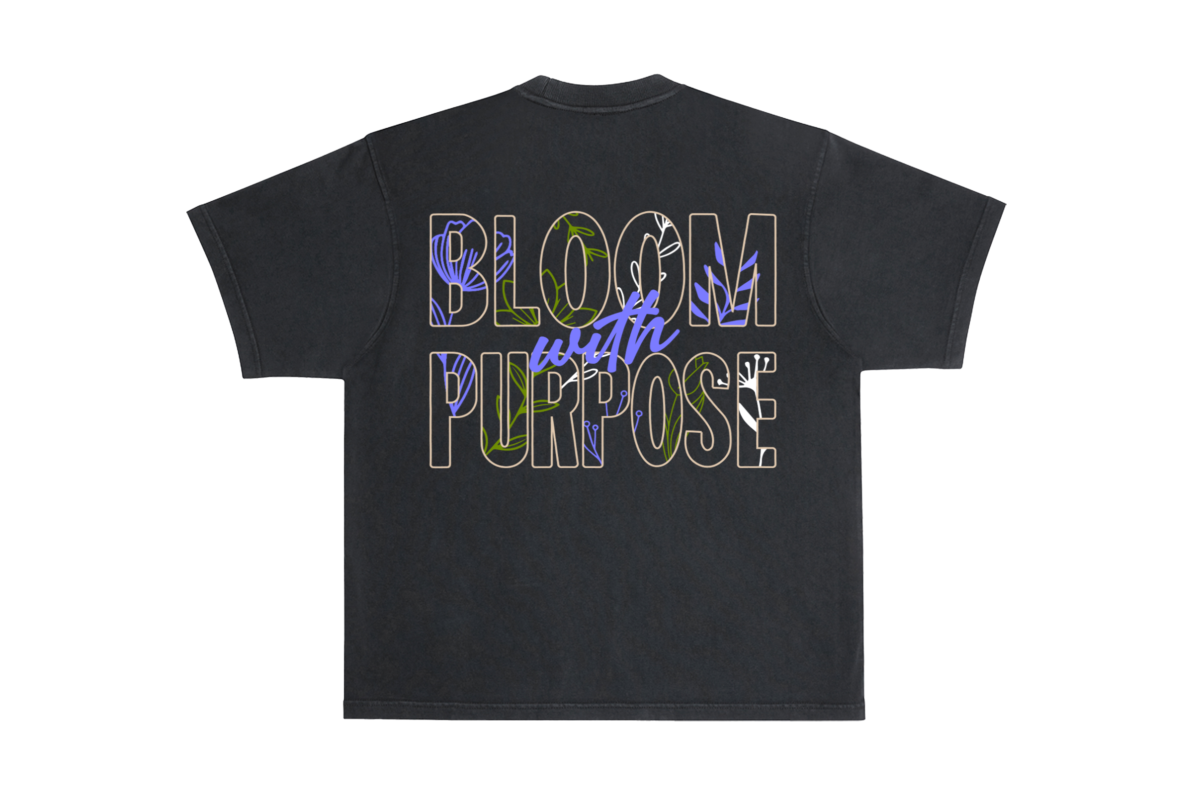 Blooming Purpose (Boxy Fit)