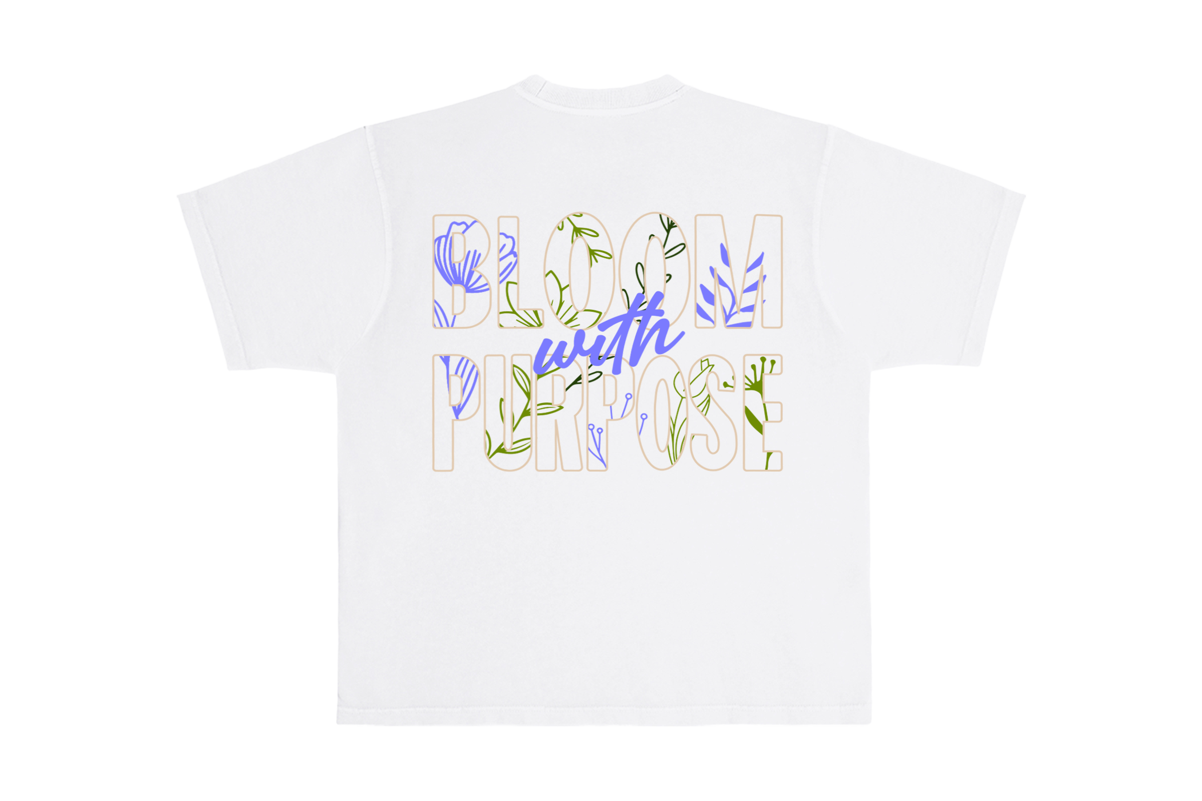 Blooming Purpose (Boxy Fit)