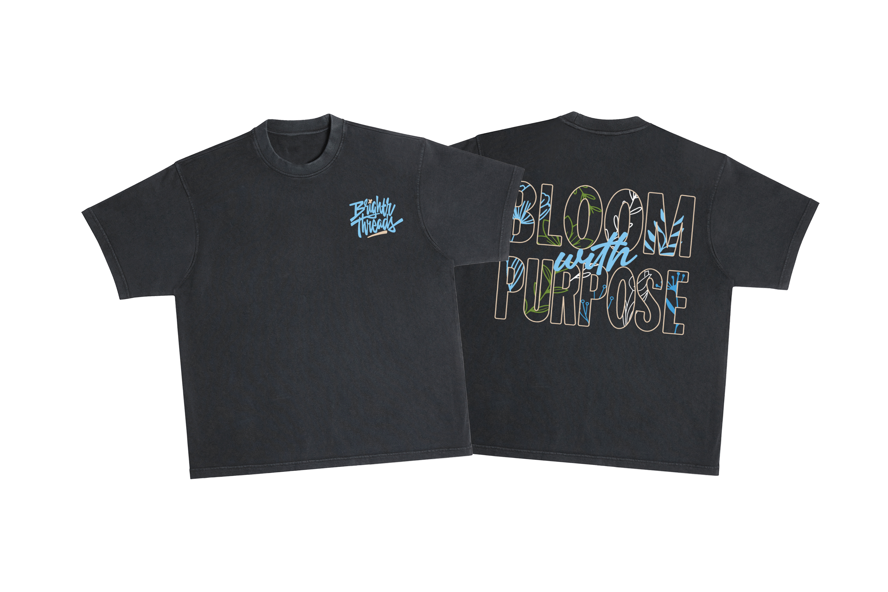 Blooming Purpose (Boxy Fit)