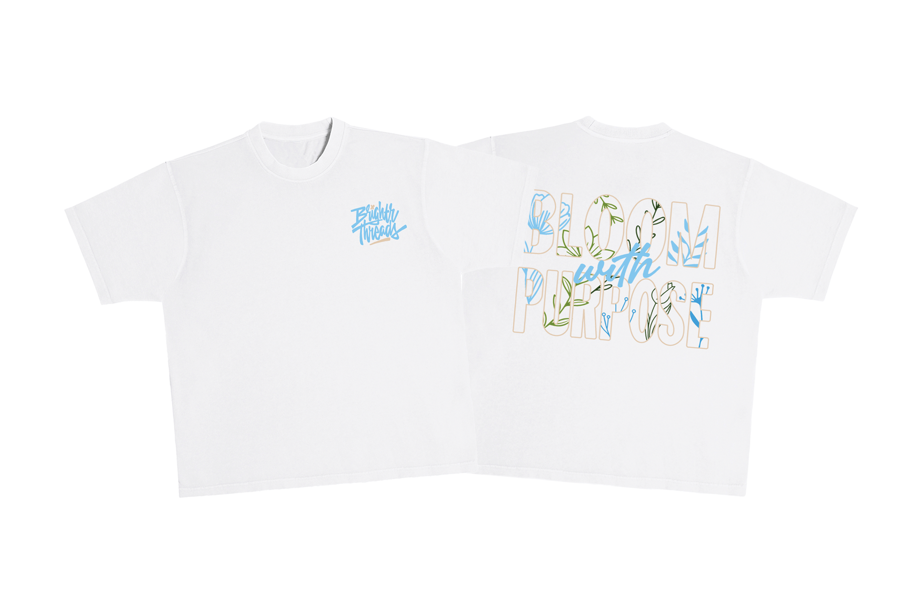 Blooming Purpose (Boxy Fit)