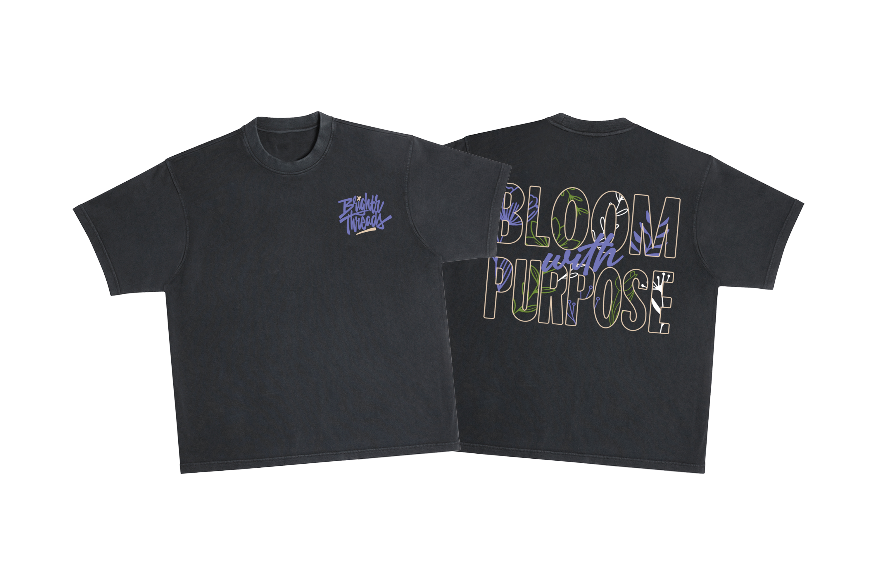 Blooming Purpose (Boxy Fit)