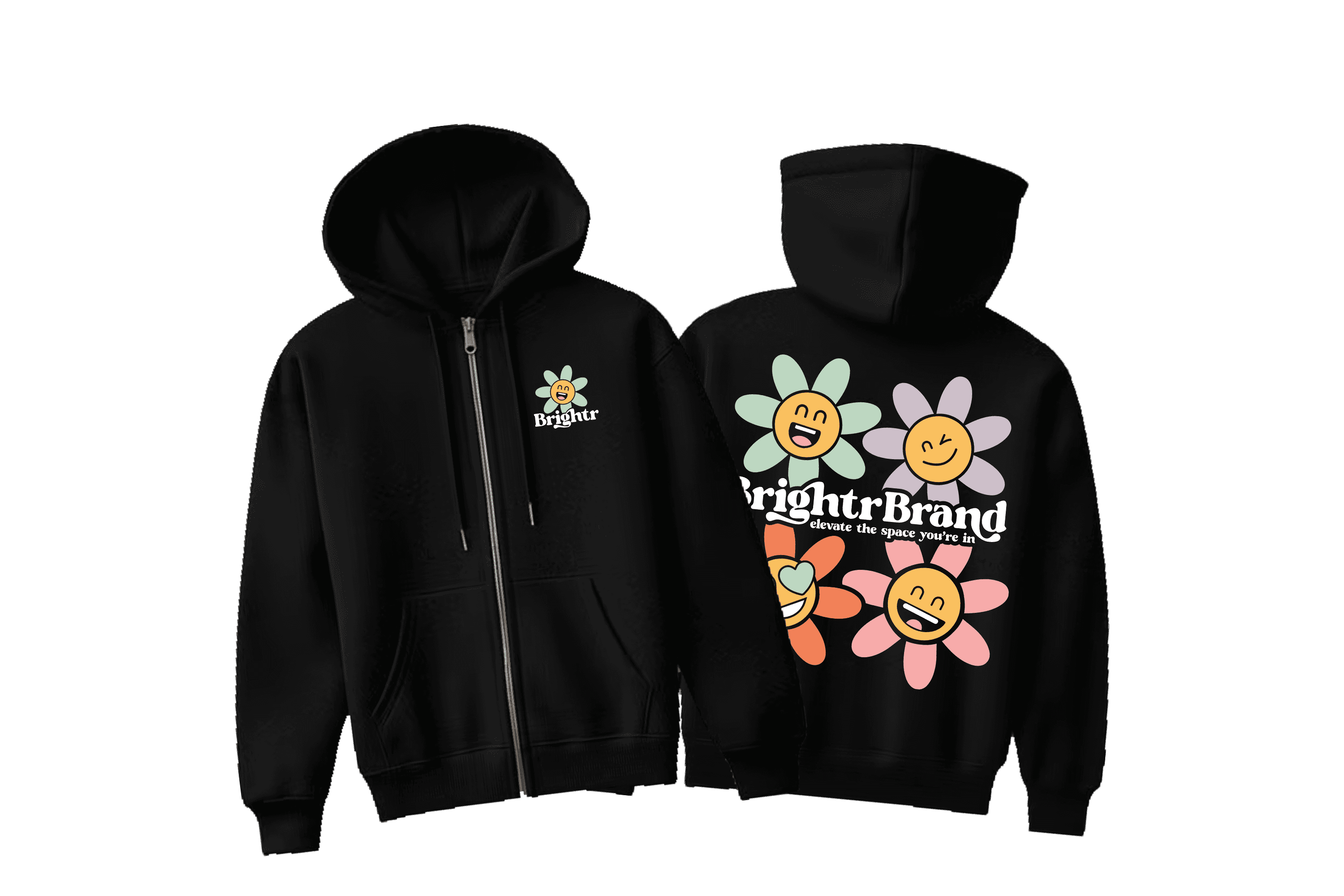 Brightr Flowers Zip