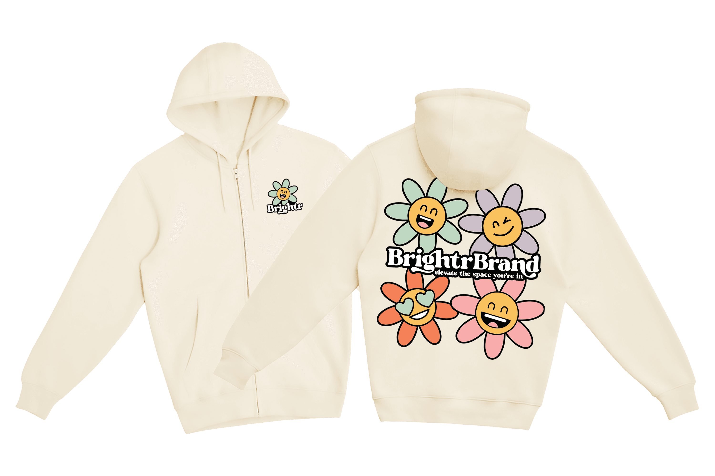 Brightr Flowers Zip