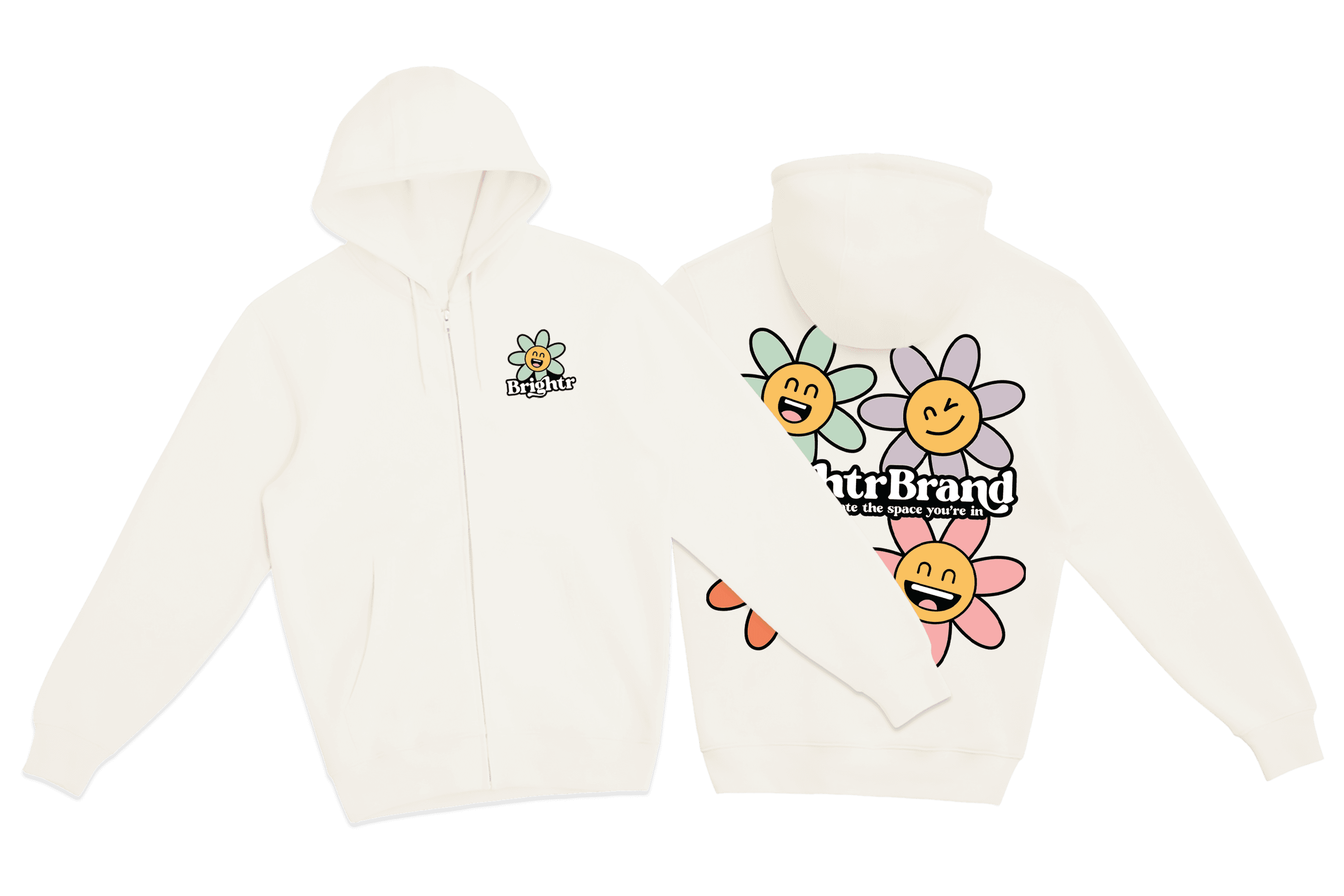 Brightr Flowers Zip