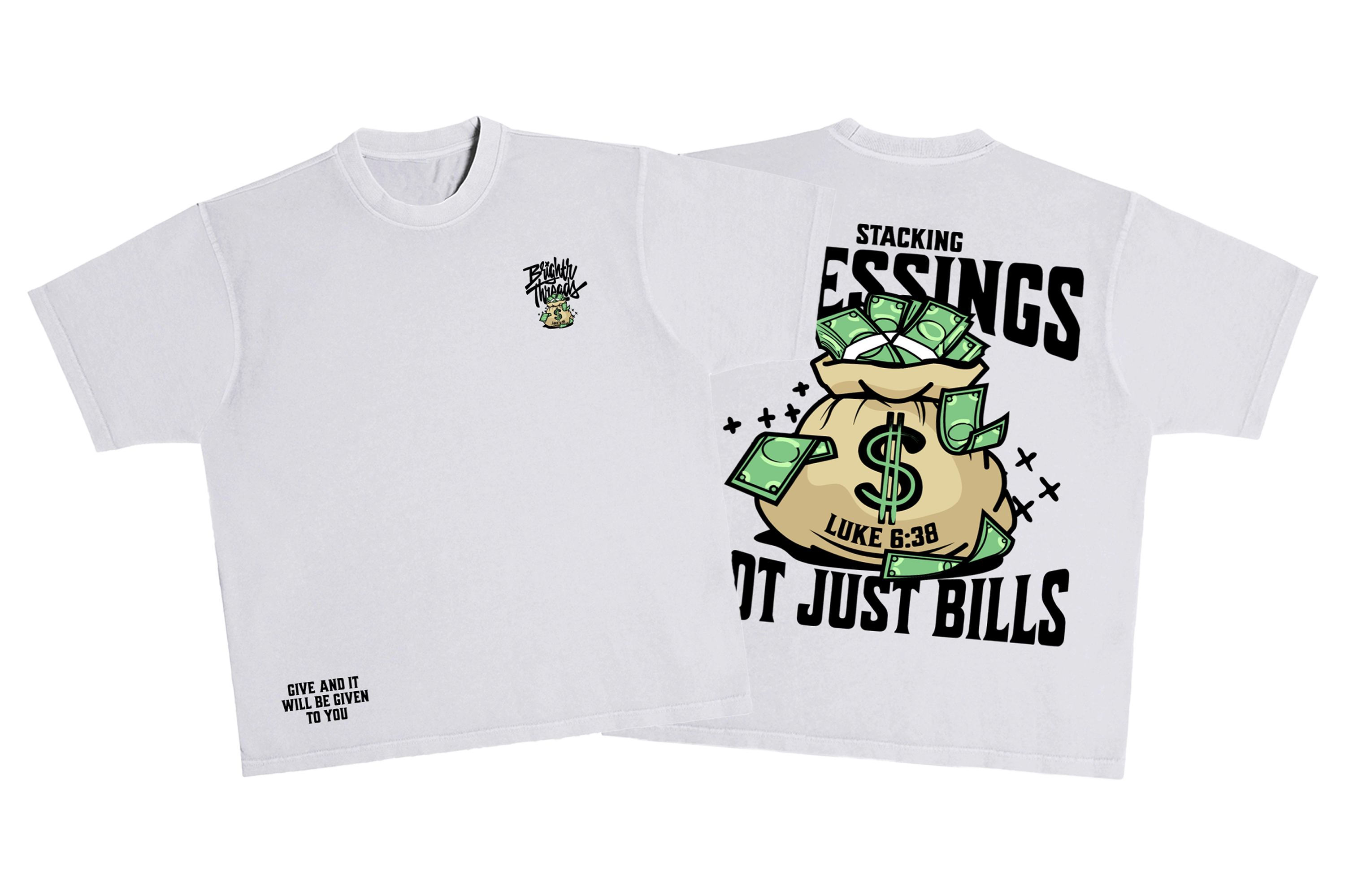 Stacked Blessings (Boxy Fit)